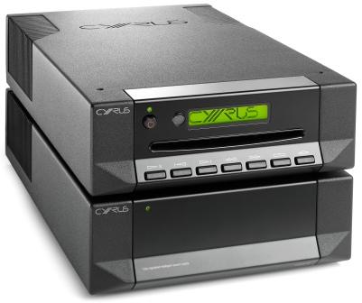 Cyrus CD8SE CD Player + PSX-R Power Supply in Black